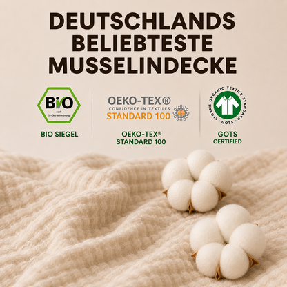 Sanfte BIO Musselindecke